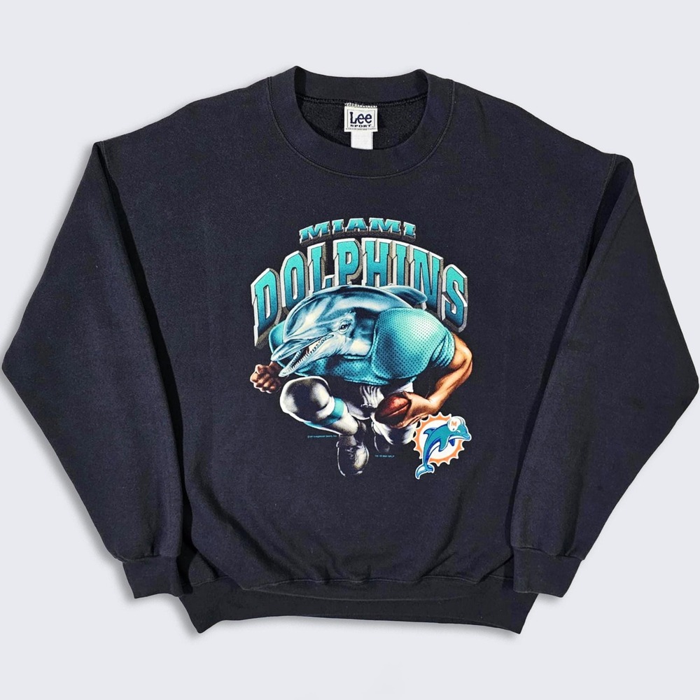 Miami Dolphins Vintage Y2K Lee Sport Sweatshirt